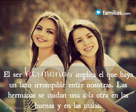 frases cortas para hermanas